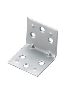 Équerre double largeur, zinc, 1 1/2" x 1 1/2"