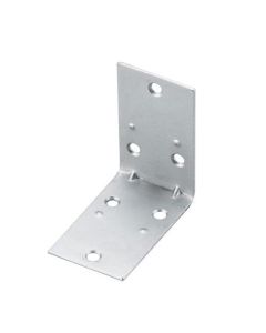 Équerre double largeur, zinc, 2 1/2" x 2 1/2"