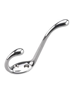 Heavy Duty Coat Hook - Chrome - 5 1/2"