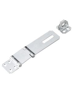 Hinge Hasp, Zinc, 4"