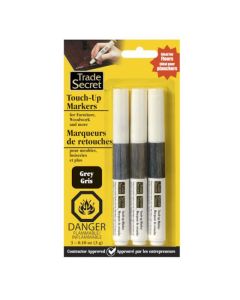 Marqueur de retouche, gris, paquet de 3