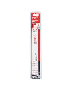 18TPI 9" SAWZALL® TORCHTM Metal Demolition Blades (5)