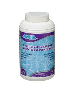 Stabilisateur et conditionneur pour piscine, 1,5 kg