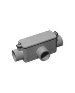 Raccord d'accès, rigide, type T, en PVC 1/2"