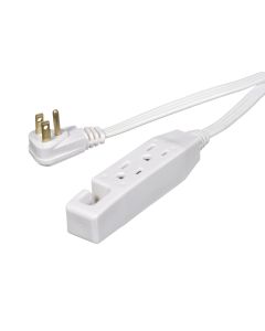 Rallonge tout usage 3 prises -2M  -16/3 Blanc