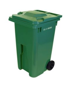 Bac roulant vert de 204l