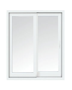 Porte patio 6' avec Low-e argon 7-1/4" OX