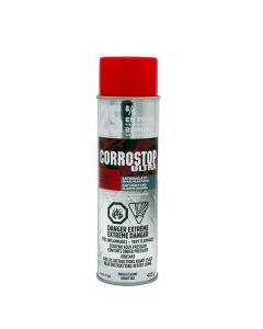 Corrostop - Peinture en Aérosol Antirouille Alkyde - Rouge Brillant - 425 g