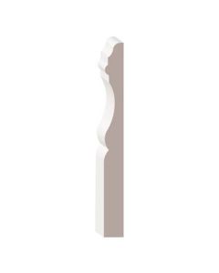 Plinthe en MDF prépeint 3/8" x 3-7/8" x 14'