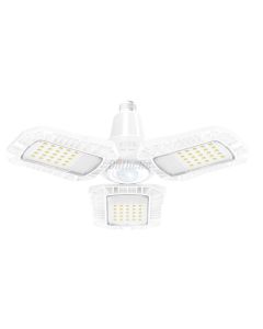 Lampe Multi Directionnel avec Détecteur Mouvement 60W 6000Lumen
