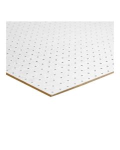 Panneaux en Fibrex, 4,8 mm x 4' x 8', perforé, blanc