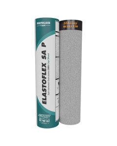 Membrane Elastoflex SA P finition, 100 pi², 32'10"x39-1/4", noire, auto-adhés