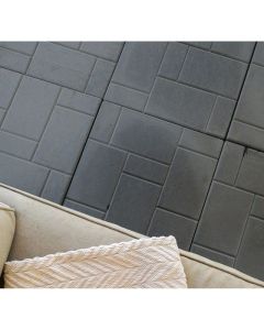 Brico Patio Stone - Charcoal - 18" x 18"