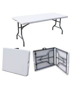 Table pliante blanche 72" x 30"