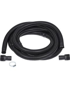 Universal Discharge Hose 1-1/4"-1-1/2" X 24' Black