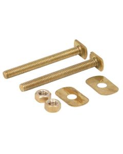 Boulons de maintient pour toilette, laiton, 5/16" x 3" (2)