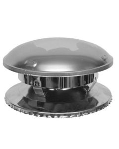 Stainless Steel Chimney Cap - 6"