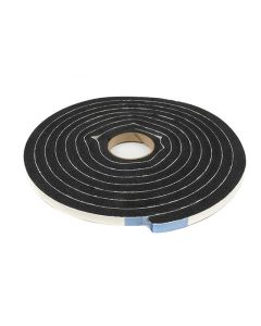 3/8'' X 3/8'' X 10' Extra-Durable Foam Window Seal Black