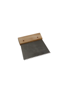 5" Adhesive Spreader (3/16"x 1/8"x 1/8") With "V" Notch