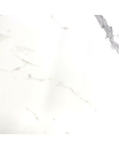 Tuile de procelaine 24"x24" Carrara (15.5pi²) Mat