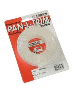 Melamine Blanche avec grains de bois 417 ¾"  x 25'