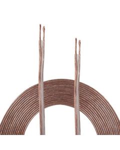 Speaker Wire - Copper/PVC - 50' - Gauge 18 - Gold