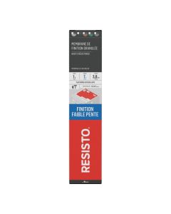 Membrane de finition HR, 1 m x 7 m, gris