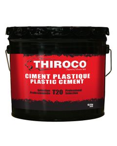 Ciment plastique de qualité professionnelle,grade été 13,6 kg Thiroco