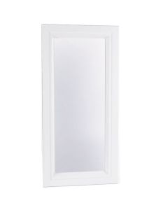 Fenêtre de cabanon fixe en PVC Blanc 17" X 35"