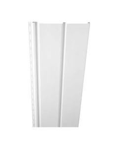 VINYL D5 Vertical Mitten siding 10" x 12' WHITE
