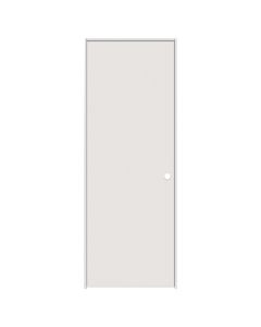 Porte Masonite Uni Pré-Montée 30" avec bâti  4-9/16" Gauche