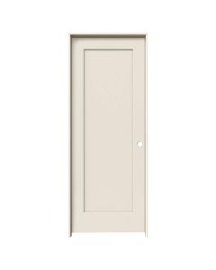 Porte 1 Panneau pré-montée 30" avec bâti  4-9/16" Droite