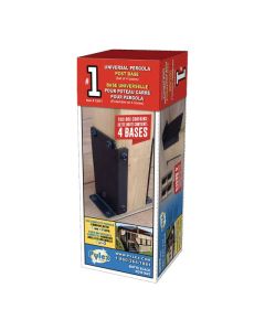 Universal base set for pergola