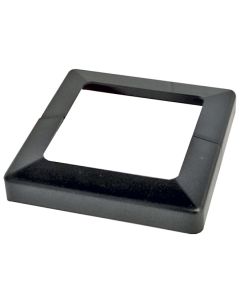Plakcap Cover Base 4 x 4" - Black