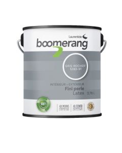 Peinture d'intérieure recyclée, gris rocher, 3,78 L