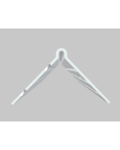 Renfort d'angle pour panneau mural Trim-Tex, 8 pi L., blanc #4008