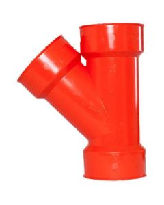45dg Y Drainage PE 4"