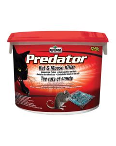 'Predator" Rat and Mouse Killer Rodenticide Pellets - 900g