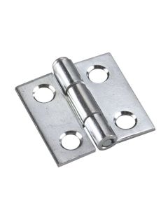 Narrow Butt Hinge - 1"X1" - Zinc
