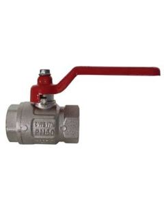 Ball Valve Full Flow, 1/4 in Connection, FPT, 725 psi Pressure, Brass Body