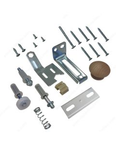 Ensemble de quincaillerie pour porte pliante
