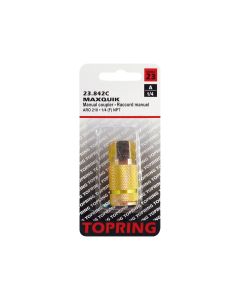 1/4 Aro 210 Steel Quick Coupler 1/4 (F) NPT