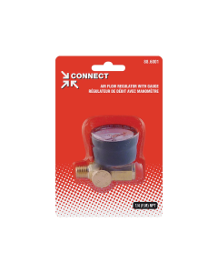 Valve de contrôle de débit en laiton 0 à 160 PSI 1/4 (F-M) NPT