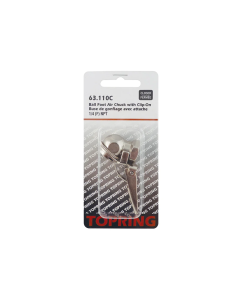 Air Chuck With Hexagonale Base and Clip 1/4 (F) NPT