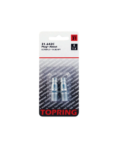 Embout 7.8 mm Ultraflo en acier 1/4 (M) NPT (multiple de 2)