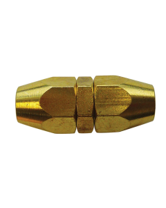 Union réutilisable en laiton 1/4 D.I. 3/8 D.E.