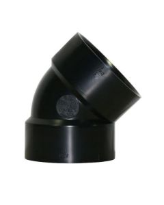 ABS 45° elbow 3" socket