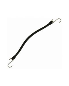 Tarp Strap With "S"-Hooks - Black - 21"