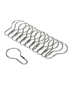 Shower Curtain Rings - 12PK