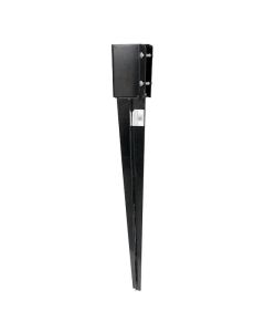 Spike - 32" - Steel - Black 4" x 4"